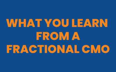 What You Learn From a Fractional CMO?
